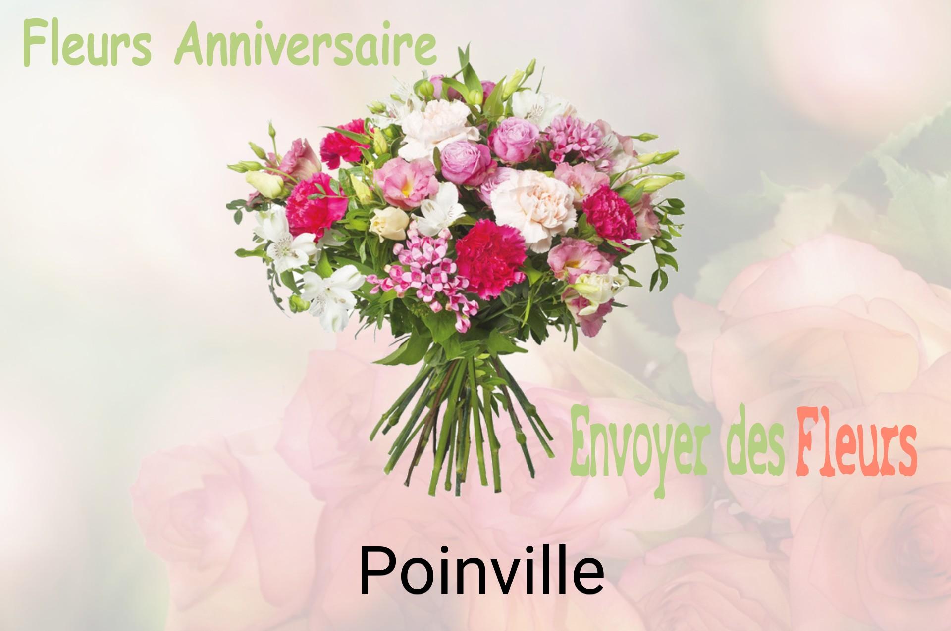 Bouquet de fleurs d’anniversaire livré à Poinville