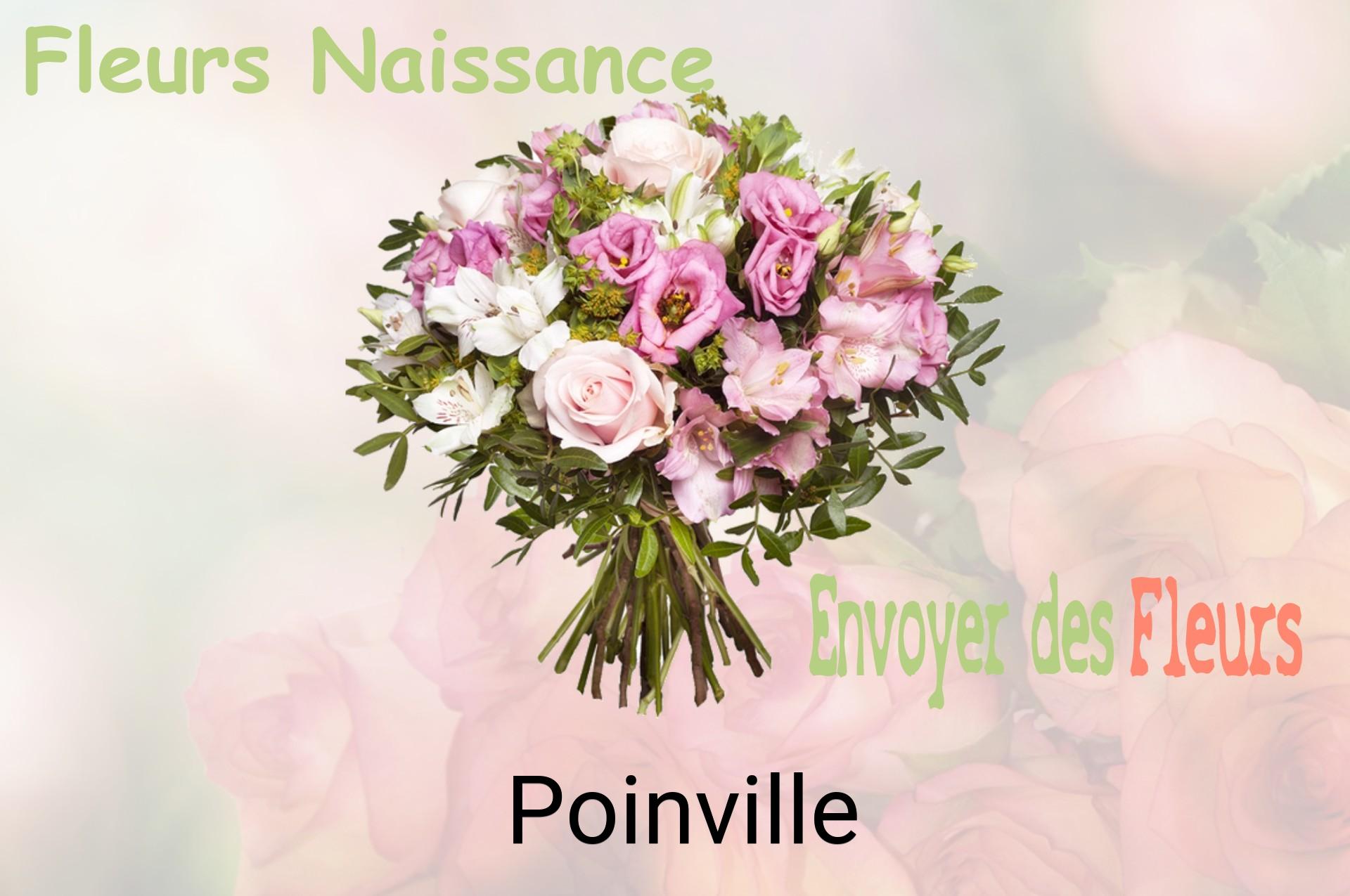 Bouquet de fleurs de naissance livré à Poinville